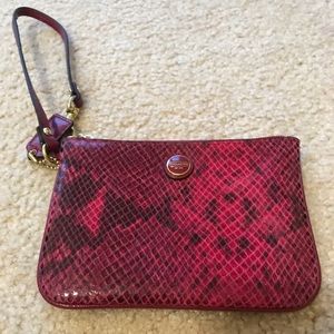 Coach wristlet